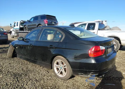 2008 BMW 328I z USA, uszkodzony, nr VIN WBAVC53578FZ85629